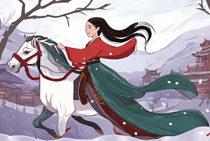 汉代历史故事动态图片昭君出塞动漫图片；汉代历史故事手抄报