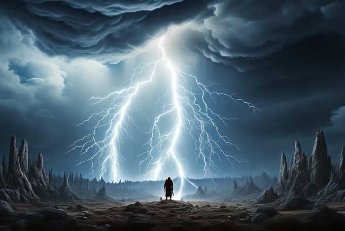 雷电的起源故事，雷电的起源故事简介