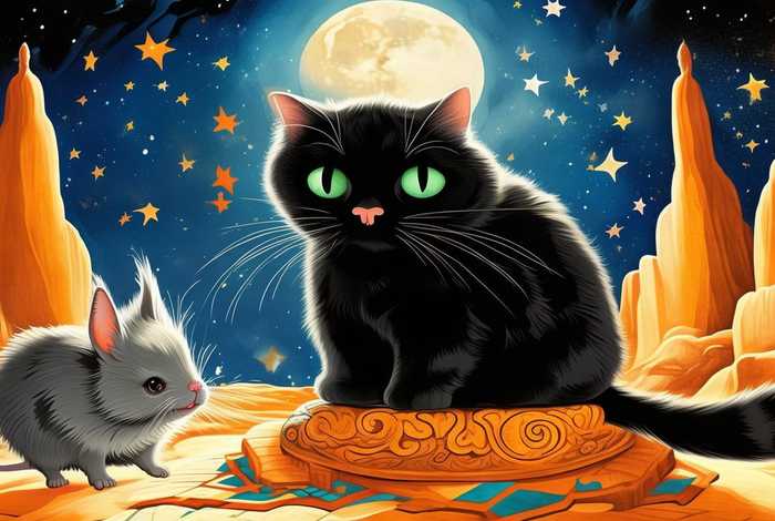 《猫和老鼠》的故事；一千零一夜中猫和老鼠的故事