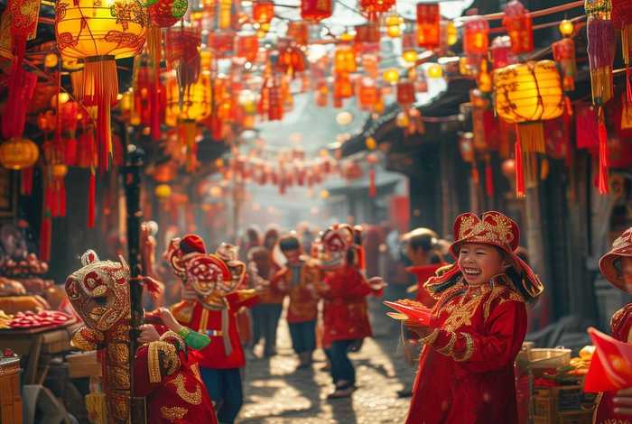 关于中国年俗的故事、关于中国年俗的故事作文