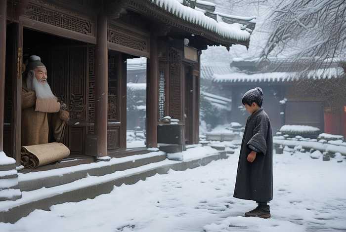 历史成语故事程门立雪（程门立雪是历史故事的成语吗）