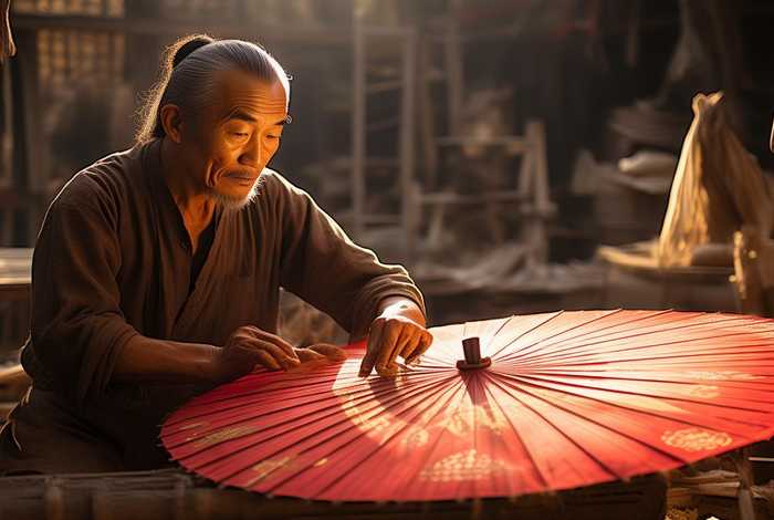 历史人物故事鲁班造伞，历史人物故事鲁班造伞图片