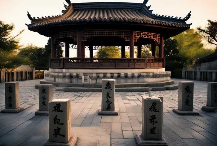 八方亭对联的故事来历，八方亭对联的故事来历简介
