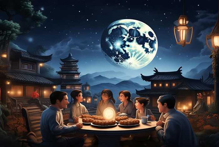 关于中秋节的历史故事100字左右 关于中秋节的历史故事100字左右怎么写