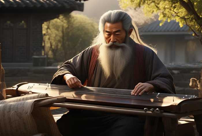 历史故事孔子学琴，历史故事孔子学琴图片