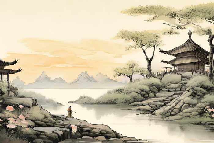 关于中国历史的画作品简单，关于中国历史的画作品简单又好看