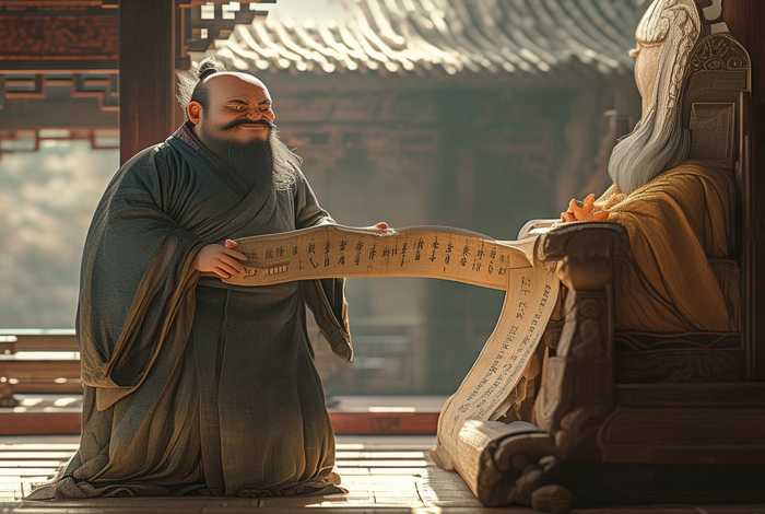 东方朔上奏折用竹简的故事（东方朔上奏折给汉武的故事）
