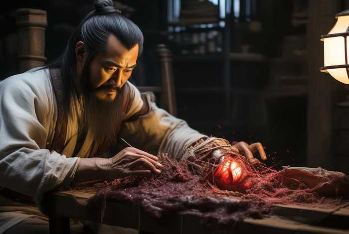 关羽刮骨疗毒故事（关羽刮骨疗毒故事简述）