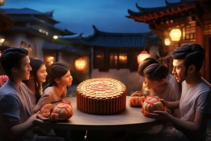 关于中国月饼的故事；关于中国月饼的故事简短