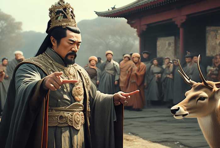 历史故事指鹿为马的主人公是谁 - 指鹿为马这个历史故事中的主要人物是谁