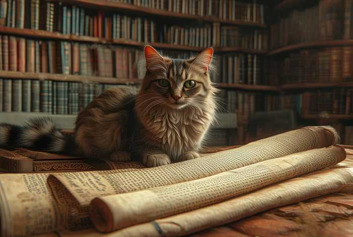 历史上关于猫的几百个故事、有关猫的历史故事