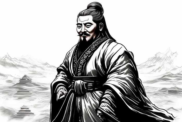 历史人物嬴政简笔画（历史人物嬴政简笔画图片）