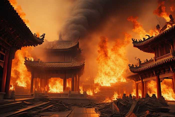 火烧圆明园的历史背景、火烧圆明园的历史背景及原因