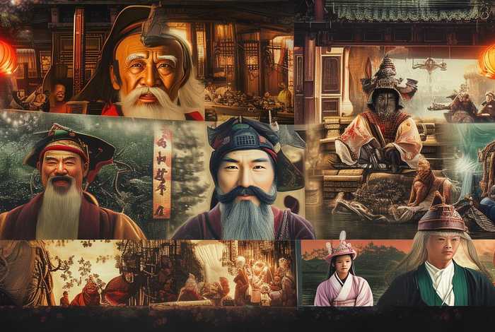 查找10个中国古代史历史人物故事；中国古代历史人物故事100篇