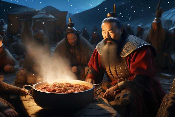 忽必烈和涮羊肉的故事 - 忽必烈与涮羊肉的故事