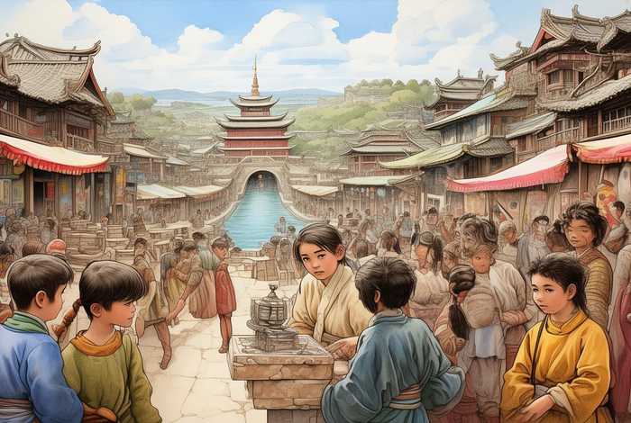 历史故事图画初中，历史故事图画初中生