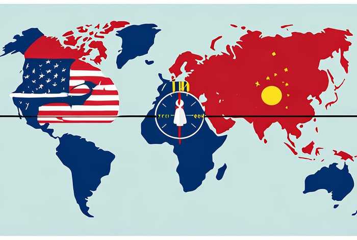美国与中国时差（美国与中国时差几个小时）