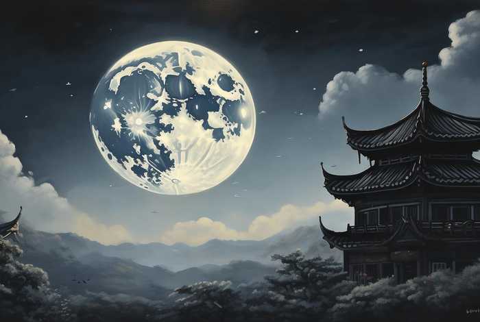关于月亮的历史古故事，关于月亮的历史古故事简短