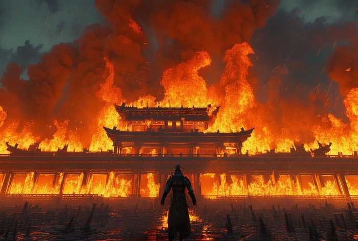 阿房宫赋项羽火烧阿房，阿房宫赋项羽火烧阿房宫