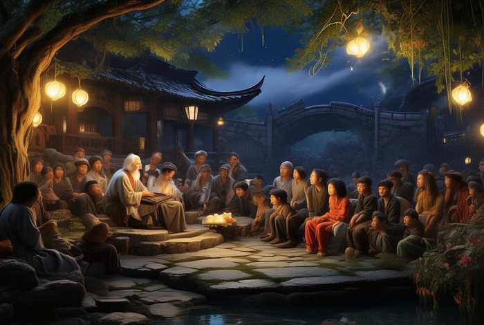 故事会讲中国民间故事，故事会讲中国民间故事的主题