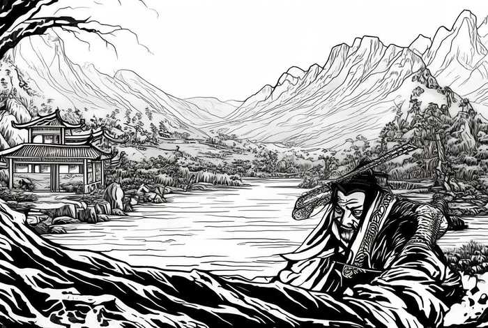历史典故漫画大全黑白，历史典故漫画大全黑白版