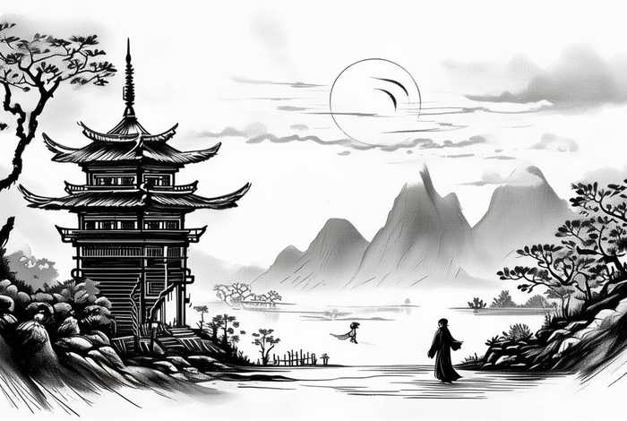 画中国经典故事，中国经典故事简笔画