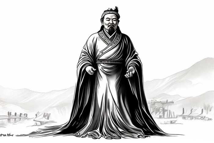 历史人物嬴政简笔画（历史人物嬴政简笔画图片）