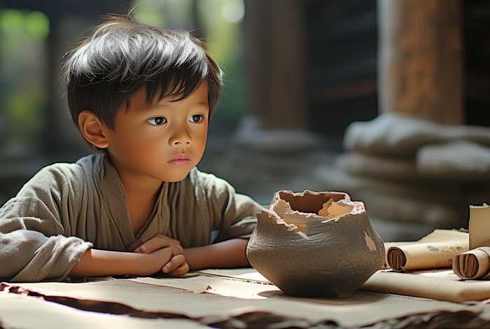 孔子幼年小故事 - 孔子幼年小故事50字