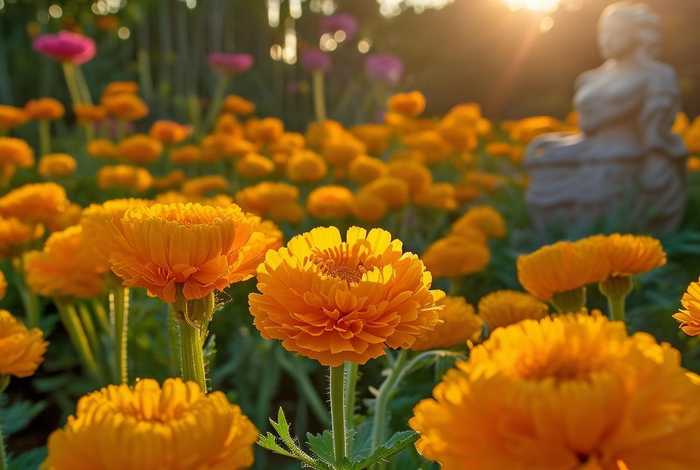金盏花的由来、金盏花的由来和传说 金盏花的由来、金盏花的由来和传说