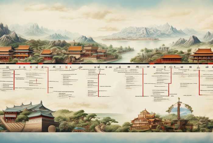 初中中国历史时间轴及重大事件，初中中国历史时间轴及重大事件完整版