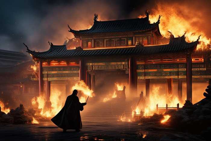 火烧阿房宫是谁所为；火烧阿房宫是为什么？