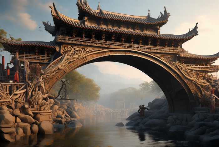 鲁班修赵州桥的故事 - 鲁班修赵州桥的故事视频
