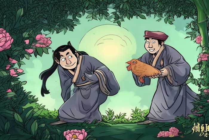 刘墉郑板桥偷鸡的故事、刘墉郑板桥偷鸡的故事是什么