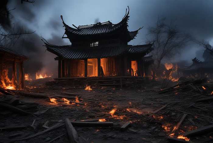 历史上的火烧宗庙事件 - 火烧庙村的来历