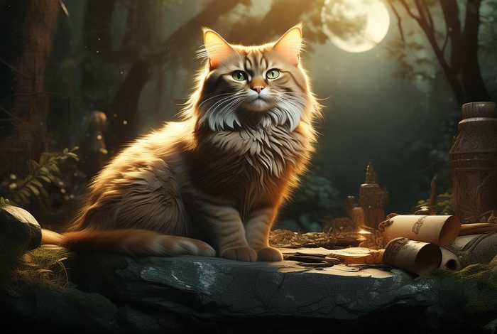 猫的由来传说故事、猫的由来传说故事简介