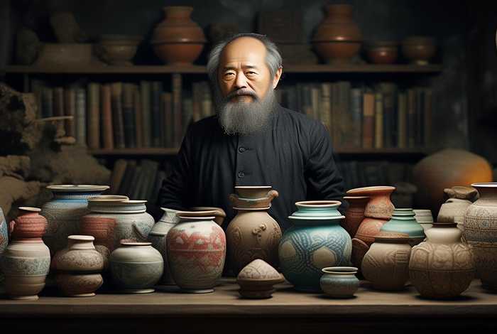 历史学家顾颉刚，历史学家顾颉刚指出陶器是古代