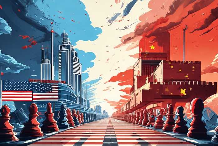 美国与中国对抗漫画图、美国与中国对抗漫画图片大全 美国与中国对抗漫画图、美国与中国对抗漫画图片大全