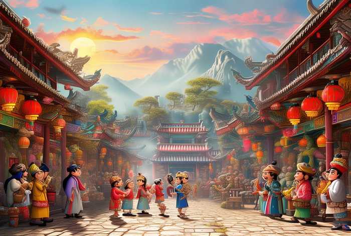 可爱的中国故事背景视频 - 可爱的中国故事背景视频下载