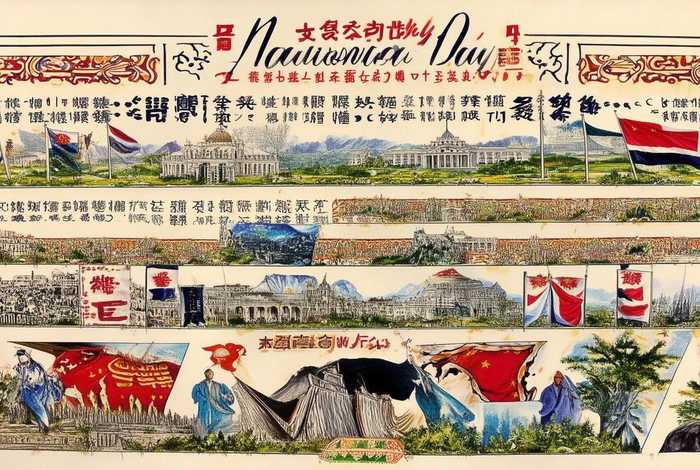 国庆历史故事手抄报，国庆历史故事手抄报内容