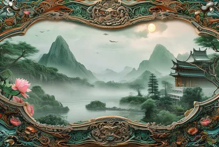 历史边框古风 古代边框素材 中国风 历史边框古风 古代边框素材 中国风