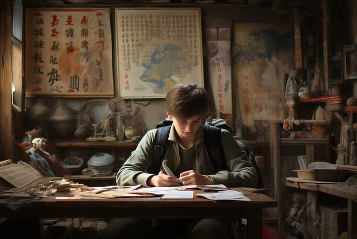 留学生写中国的背后故事（留学生写中国的背后故事怎么写）