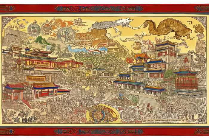 关于中国历史的海报（关于中国历史的海报手绘图片）