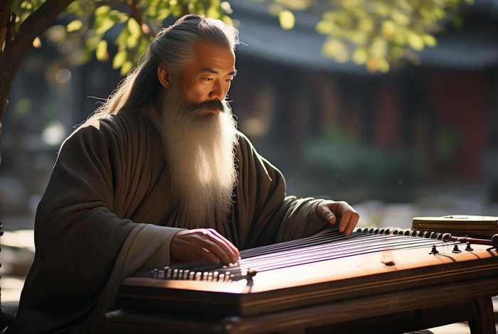历史故事孔子学琴，历史故事孔子学琴图片