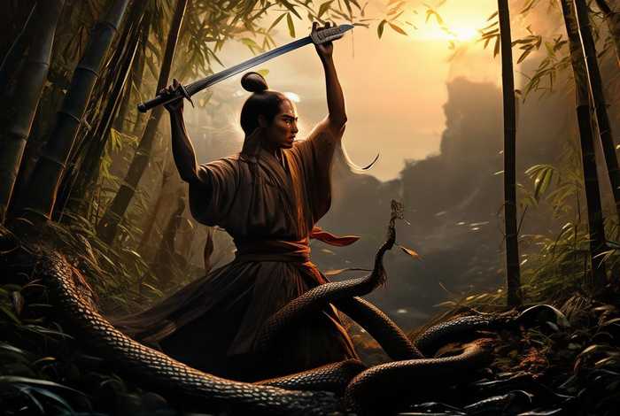 古代斩蛇的是谁 古代斩蛇的是谁啊