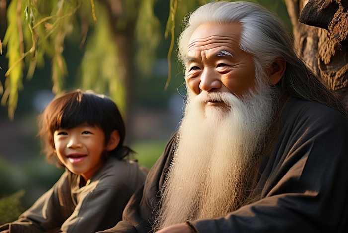 老子和儿的来历；老子的儿子叫什么名字