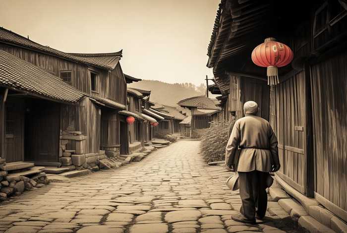 历史老照片；金寨县流波镇历史老照片