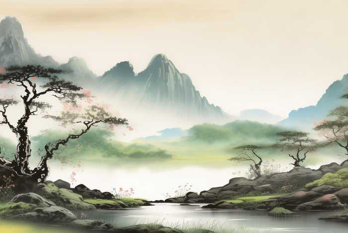 蔡志忠画的画 - 蔡志忠画画用的什么笔墨 蔡志忠画的画 - 蔡志忠画画用的什么笔墨