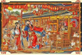 历史故事年画怎么画；历史故事年画怎么画图片