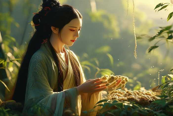 嫘祖养蚕是出自中国神话传说吗、嫘祖养蚕是神话故事吗