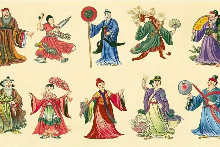八仙人物简介及故事传说（八仙人物简介及故事传说视频）